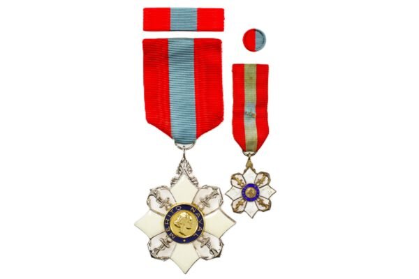 CONJUNTO DA MEDALHA DA ORDEM DO MÉRITO NAVAL – GRAU CAVALEIRO - Imagem 3
