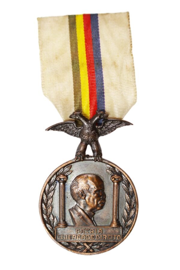 MEDALHA CENTENÁRIO DE RUY BARBOSA, HOMENAGEM DO GRANDE ORIENTE DO BRASIL MAÇONARIA – 1949 - Imagem 2