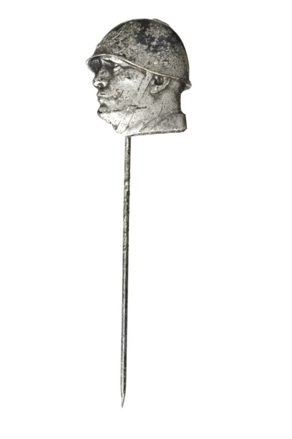 PIN DO BUSTO DE MUSSOLINI “IL DUCE” – II GUERRA - Imagem 2
