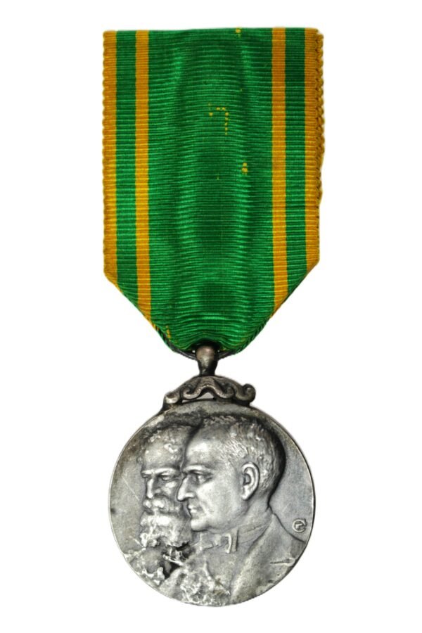 MEDALHA DO CINQUENTENÁRIO DA REPÚBLICA 1889 – 1939 – PRATA - Imagem 2