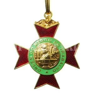MEDALHA DA ORDEM DO MÉRITO DO TRABALHO • GRAU GRÃ-CRUZ – ANOS 1950