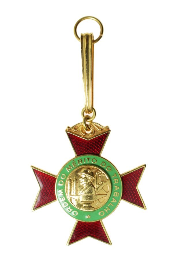 MEDALHA DA ORDEM DO MÉRITO DO TRABALHO • GRAU GRÃ-CRUZ – ANOS 1950 - Imagem 2