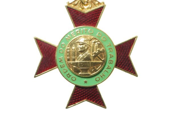 MEDALHA DA ORDEM DO MÉRITO DO TRABALHO • GRAU GRÃ-CRUZ – ANOS 1950 - Imagem 3