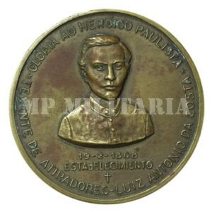 MEDALHA AO HERÓICO PAULISTA MUSEU MILITAR DE SÃO PAULO