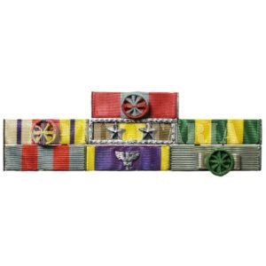 BARRETE DE 7 MEDALHAS DE UM MILITAR DA MARINHA BRASILEIRA