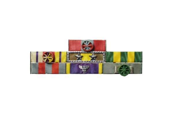 BARRETE DE 7 MEDALHAS DE UM MILITAR DA MARINHA BRASILEIRA