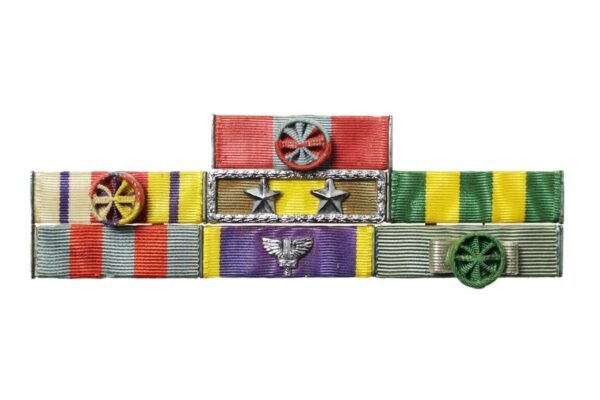 BARRETE DE 7 MEDALHAS DE UM MILITAR DA MARINHA BRASILEIRA - Imagem 2