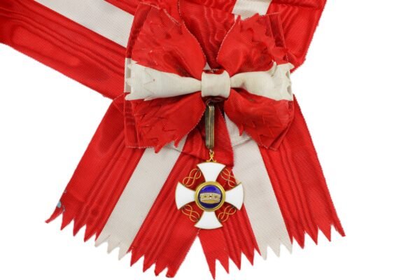 MEDALHA DA ORDEM DA COROA DA ITÁLIA ∙ ORDINE DELLA CORONO D´ITALIA – GRÃ-CRUZ