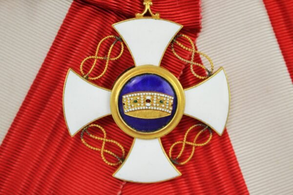 MEDALHA DA ORDEM DA COROA DA ITÁLIA ∙ ORDINE DELLA CORONO D´ITALIA – GRÃ-CRUZ - Imagem 4