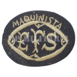 DISTINTIVO DA ESTRADA DE FERRO SOROCABANA EFS ∙ MAQUINISTA