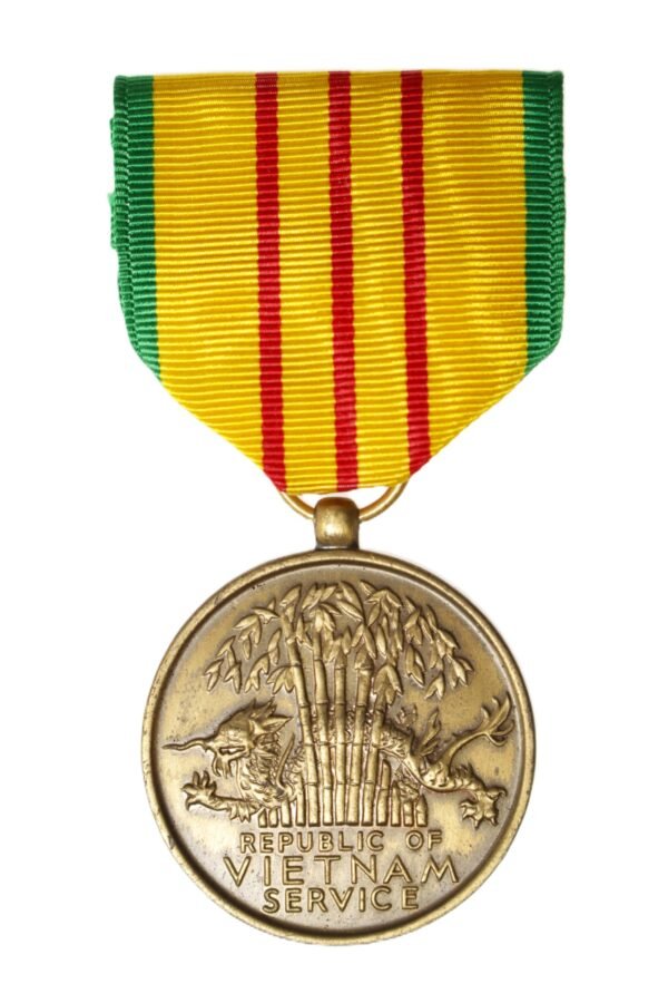 MEDALHA DE SERVIÇO NO VIETNÃ ∙ MEDAL VIETNAM SERVICE – 1969 - Imagem 2