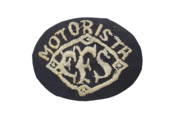 DISTINTIVO DA ESTRADA DE FERRO SOROCABANA EFS ∙ MOTORISTA