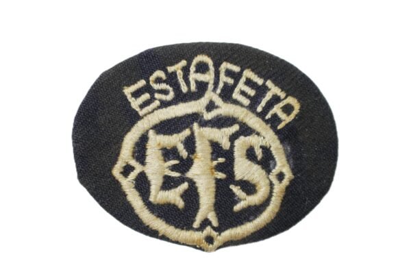 DISTINTIVO DA ESTRADA DE FERRO SOROCABANA EFS ∙ ESTAFETA
