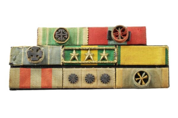 ANTIGO BARRETE DE MEDALHAS DO EXÉRCITO BRASILEIRO - Imagem 2