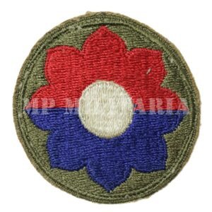 PATCH DA 9ª DIVISÃO DE INFANTARIA • 9th INFANTRY DIVISION – II GUERRA