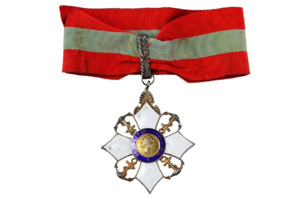 ORDEM DO MÉRITO NAVAL GRAU COMENDADOR – EUB