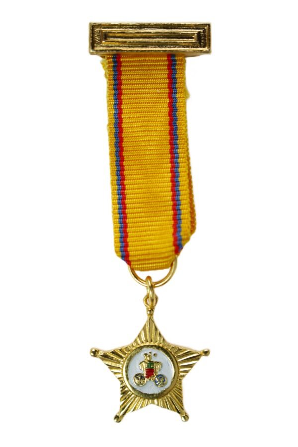 MEDALHA ESTRELLA DE LAS FUERZAS ARMADAS DEL ECUADOR • GRAU CAVALEIRO – EQUADOR - Imagem 2