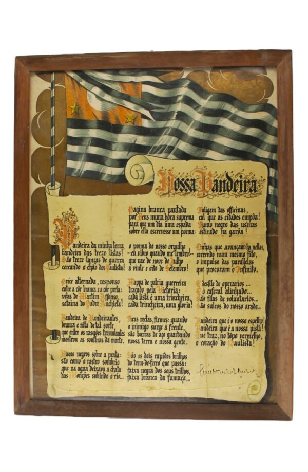 CARTAZ NOSSA BANDEIRA – REVOLUÇÃO DE 1932 - Imagem 2