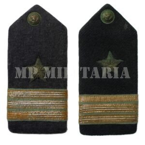 PAR DE PLATINAS DE CAPITÃO DE CABOTAGEM – MARINHA MERCANTE