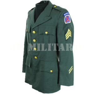 TÚNICA DE SARGENTO DA X DE MONTANHA DO EXÉRCITO AMERICANO