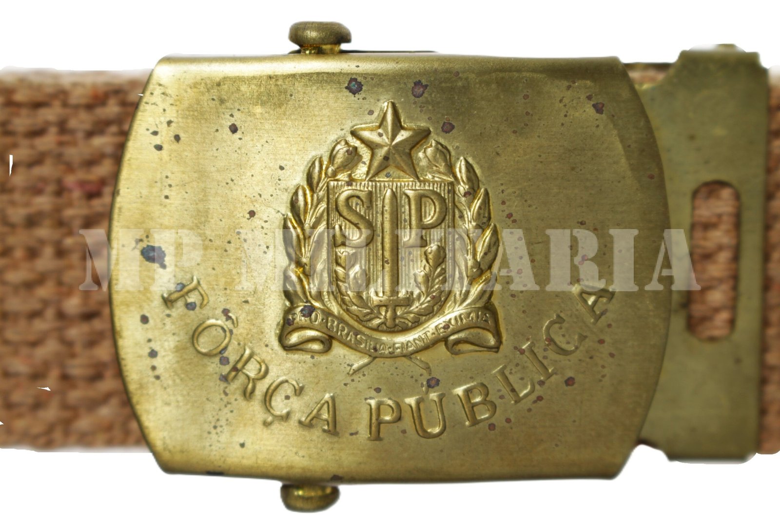 CINTO DA ANTIGA FORÇA PÚBLICA DE SÃO PAULO - Imagem 2