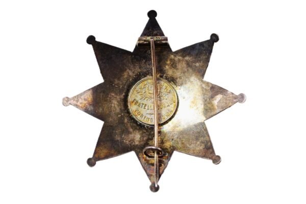 MEDALHA PLACA / BREAST STAR DA ORDEM DA COROA DA ITÁLIA ∙ ORDINE DELLA CORONO D´ITALIA – GRÃ-CRUZ - Imagem 5