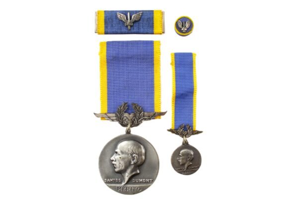 MEDALHA MÉRITO SANTOS DUMONT COMPLETA – FORÇA AÉREA - Imagem 3