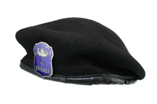 BOINA DA 5ª BRIGADA DE CAVALARIA DO EXÉRCITO BRASILEIRO – ANOS 80 - Imagem 2
