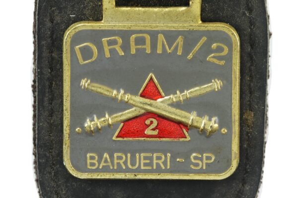 ANTIGO CHAVEIRO DO 2º DEPÓSITO REGIONAL DE ARMAMENTO E MUNIÇÃO – DRAM / 2 - Imagem 2