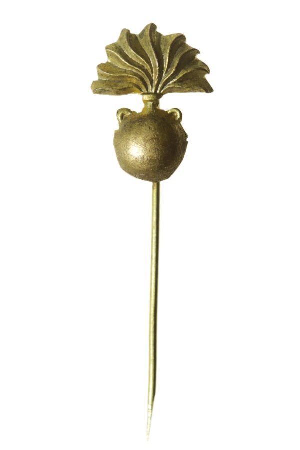 ANTIGO PIN DE LAPELA DA ARMA DE ARTILHARIA DO EXÉRCITO - Imagem 2