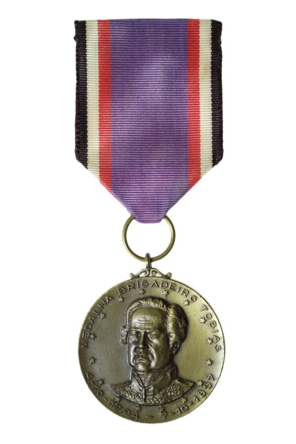MEDALHA BRIGADEIRO TOBIAS – FORÇA PÚBLICA DE SÃO PAULO - Imagem 2