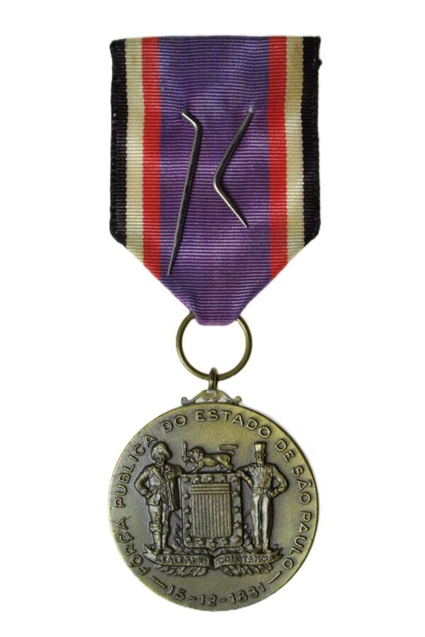 MEDALHA BRIGADEIRO TOBIAS – FORÇA PÚBLICA DE SÃO PAULO - Imagem 5