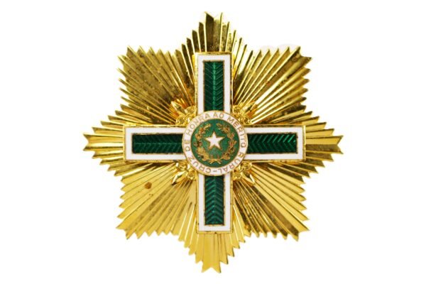 PLACA ORDEM DA ESTRELA E CRUZ DE HONRA AO MÉRITO RURAL