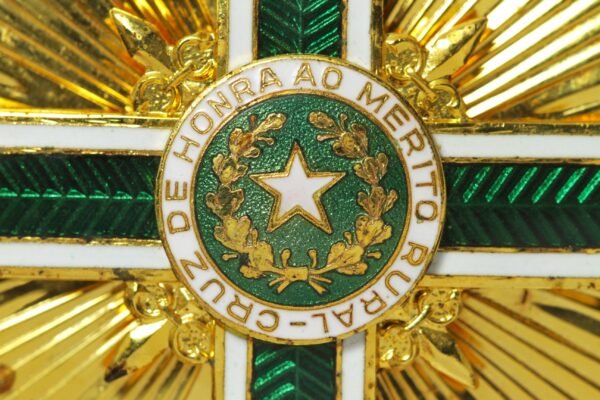 PLACA ORDEM DA ESTRELA E CRUZ DE HONRA AO MÉRITO RURAL - Imagem 2