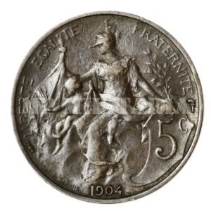 MOEDA 10 CENTIMES DA FRANÇA – 1904