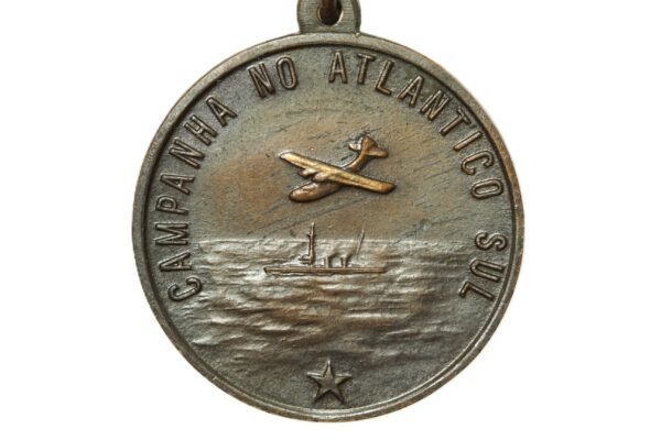 MEDALHA DA FAB CAMPANHA NO ATLÂNTICO SUL – II GUERRA - Imagem 2