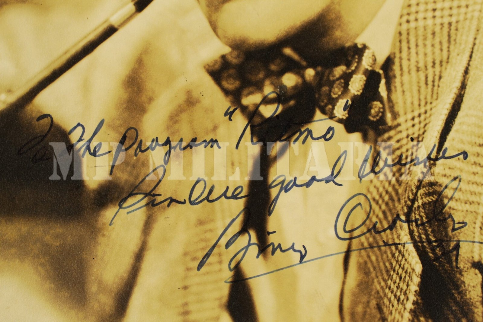 FOTOGRAFIA AUTOGRAFADA DO FAMOSO ATOR E CANTOR BING CROSBY - 1939 - Imagem 2