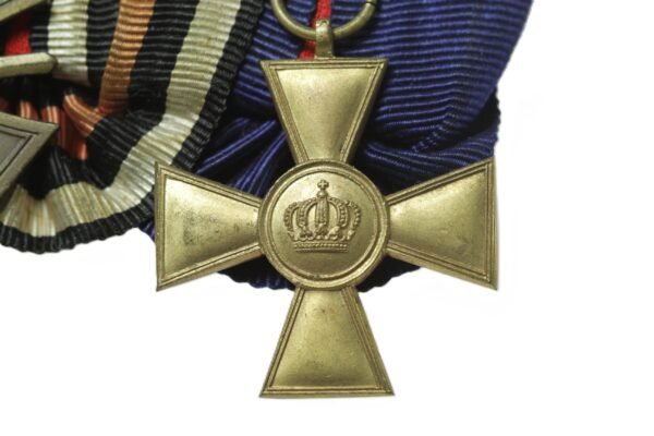 BARRETE PRUSSIANO DE MEDALHAS, COM CRUZ DE FERRO – I GUERRA - Imagem 9