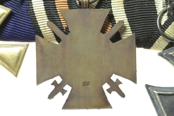 BARRETE PRUSSIANO DE MEDALHAS, COM CRUZ DE FERRO – I GUERRA - Imagem 8
