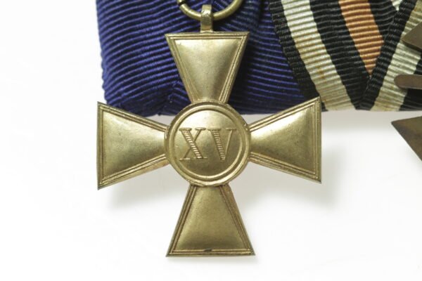 BARRETE PRUSSIANO DE MEDALHAS, COM CRUZ DE FERRO – I GUERRA - Imagem 10