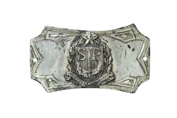 RARA PLACA DA PULSEIRA COM BRASÃO – REVOLUÇÃO DE 1932