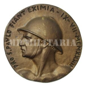 RARO BRONZE / MEDALHÃO CABEÇA DE SOLDADO – REVOLUÇÃO DE 1932