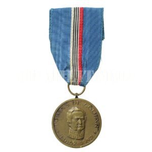 MEDALHA DO CENTENÁRIO DE TOBIAS DE AGUIAR FORÇA PÚBLICA DE SÃO PAULO – 1957