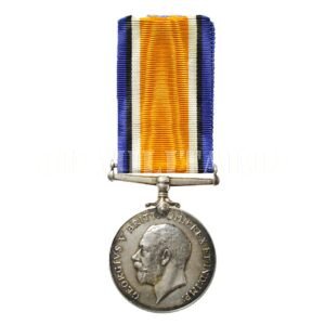 MEDALHA DE GUERRA BRITÂNICA 1914 - 1918 Royal Army Medical Corp – I GUERRA