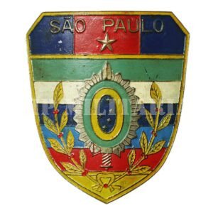 ANTIGO DISTINTIVO DE METAL DO CPOR DE SÃO PAULO – SOLAR DOS ANDRADAS
