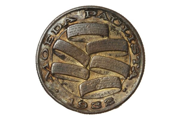 BADGE MOEDA PAULISTA ∙ REVOLUÇÃO DE 32 – NUMERADO 1484