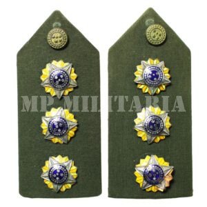 ANTIGO PAR DE PLATINAS DE CORONEL DO EXÉRCITO – ANOS 80
