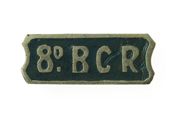 RARO PIN DO 8º BCR, VOLUNTÁRIOS DA REGIÃO DE SANTOS – REVOLUÇÃO DE 1932 - Imagem 2