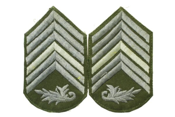 PAR DE DIVISAS DE 1º SARGENTO DE INTENDÊNCIA – EXÉRCITO - Imagem 2