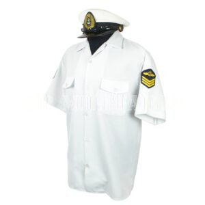 CONJUNTO DO UNIFORME DE SARGENTO DE AVIAÇÃO DA MARINHA